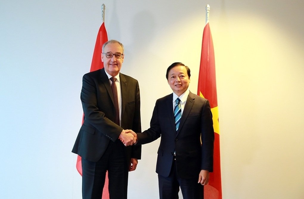 Deputy Prime Minister Tran Hong Ha proposed that Switzerland invest in high-tech projects 0